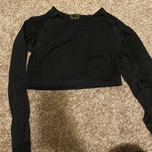 Gymshark long sleeve crop top